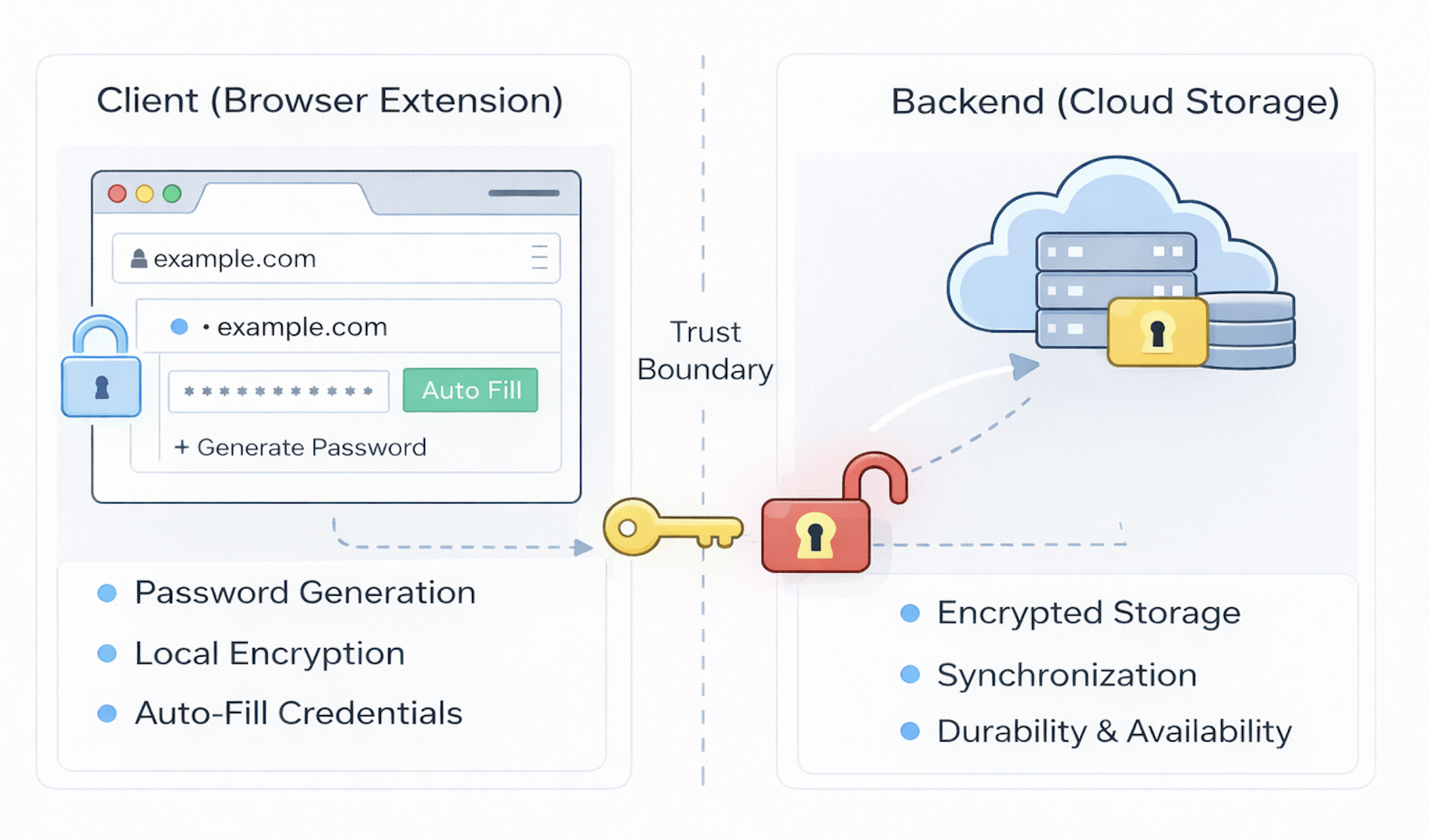 Password Vault Architecture